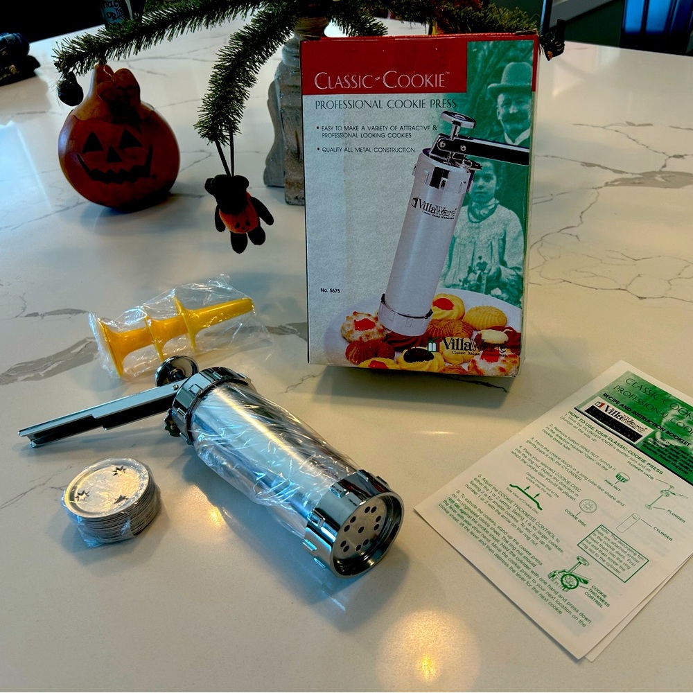 CLASSIC-COOKIE Professional Cookie Press, NEW in box